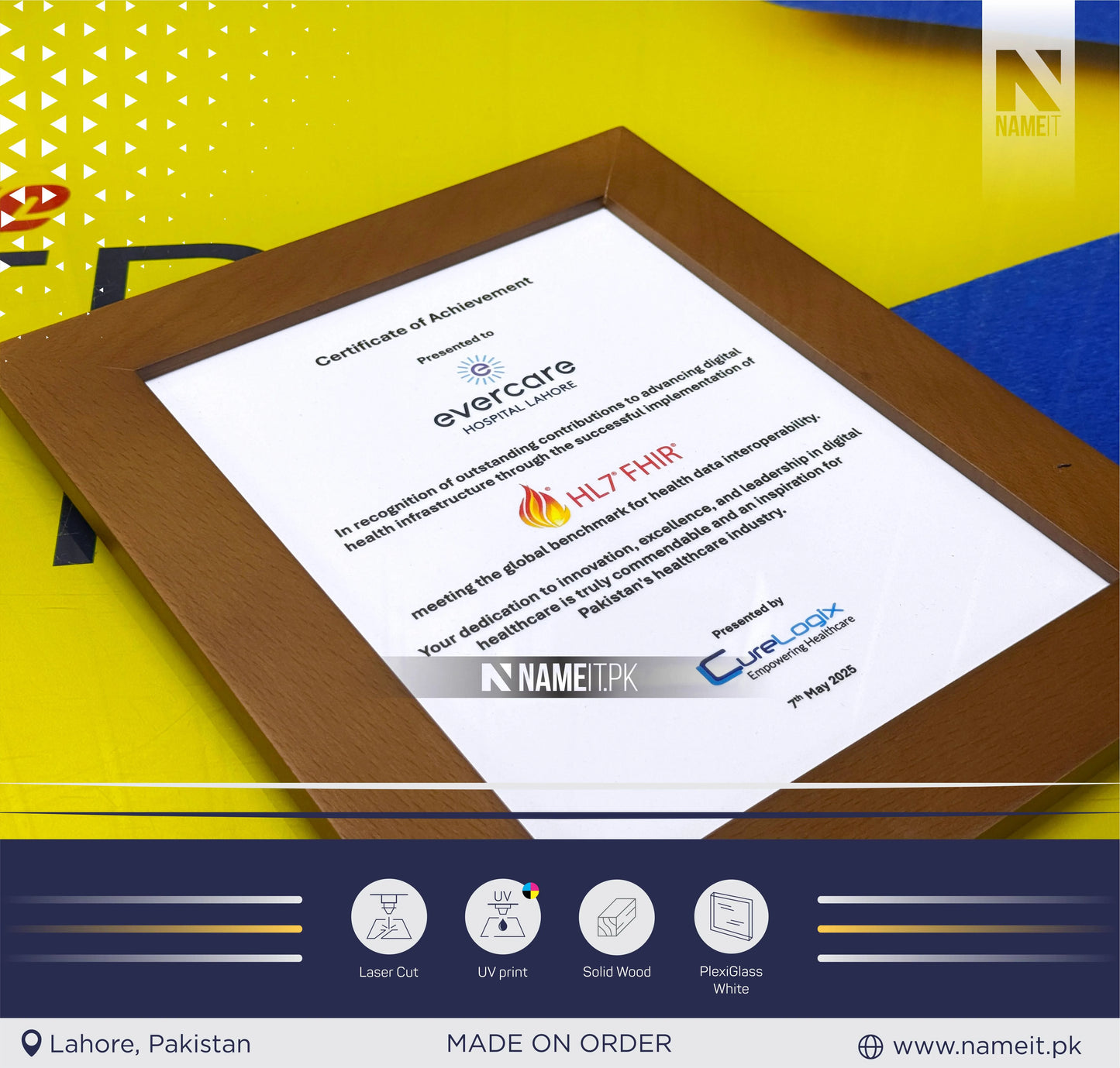 Certificate Frame Display Horizontal and Vertical for Wall,Document Frame,Diploma Frame, Photo Frame