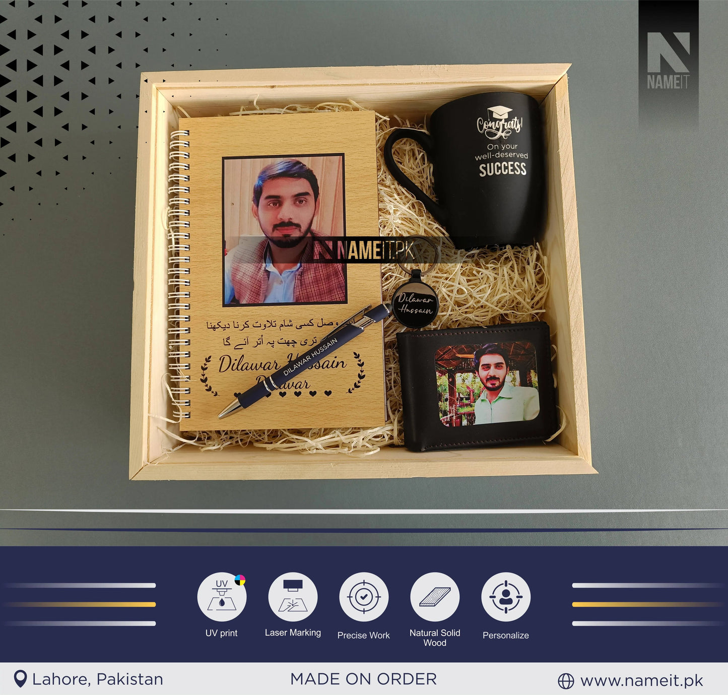 Corporate Gifts For Clients, Gift Box With Company Logo, Personalised Gift Box, Business Gift Box, Custom Gift Box, Present For Boss NAMEIT PAKISTAN