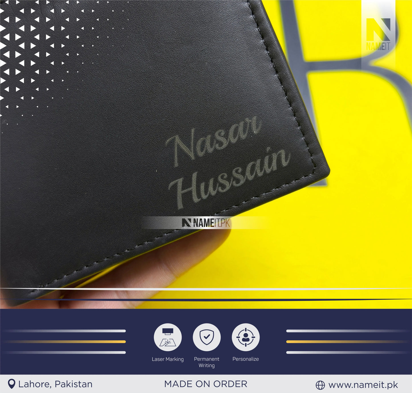 Wallet, Personalized Wallet,Mens Wallet,Engraved Wallet,Groomsmen Wallet,Leather Wallet,Custom Wallet,Boyfriend Gift for Men,Gift for Him (FREE GIFT BOX)