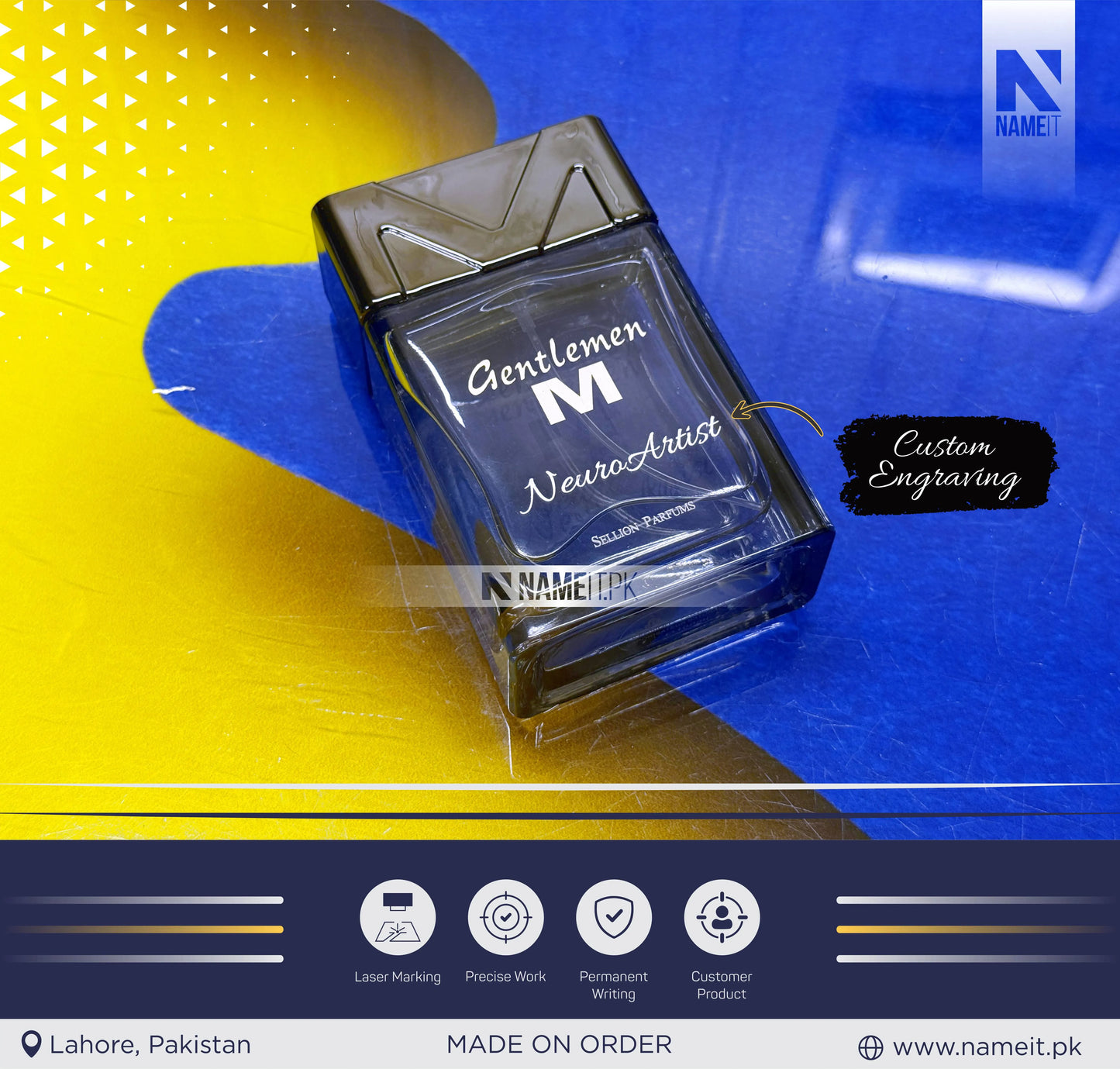 Perfume Bottle – Custom Your Perfume Bottle with Name, Message, or Date | Perfect Gift for Birthday, Anniversary & Special Occasions