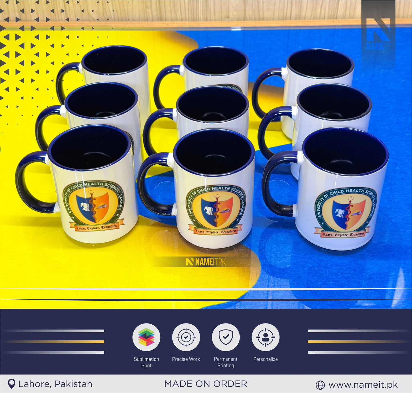 π Premium Customized Ceramic Coffee Mug with Logo Printing β | Corporate Gift | Sublimation Printed Mug π