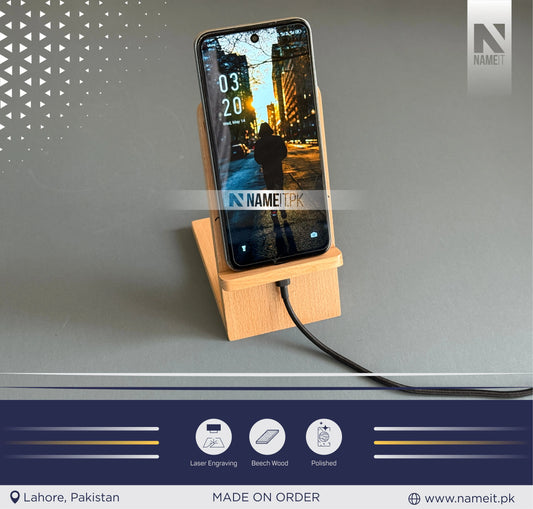 Mobile Stand, Mobile Stand for Table, Wood Stand for all Mobile, Guest Card Holder, Picture Holder, Name Tag Holders, Personalized Phone Stand, Custom Birthday Gift