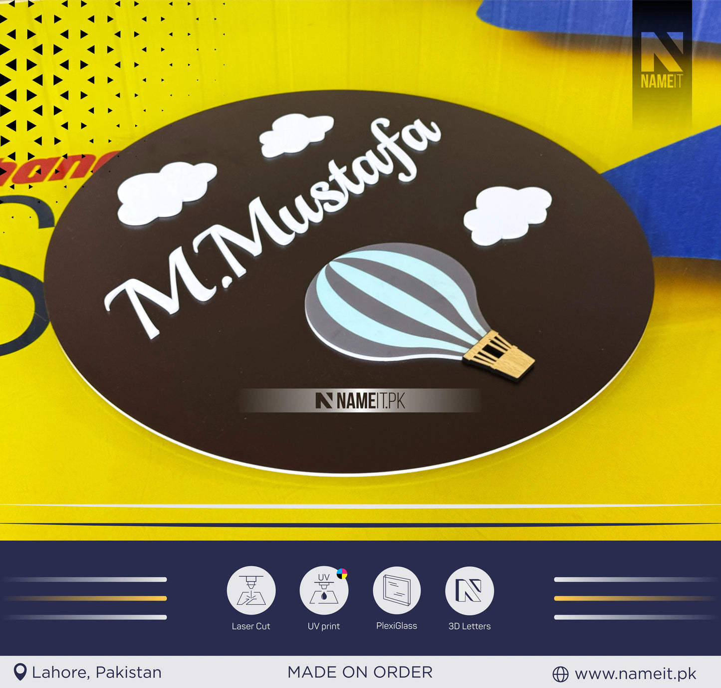 Personalized Birthday Name Plate for Celebrants from Mom Dad Customized Celebrator Name Party Dinner Plate for Boys and Girls Unique Custom Name Celebration Plate for Kids Children