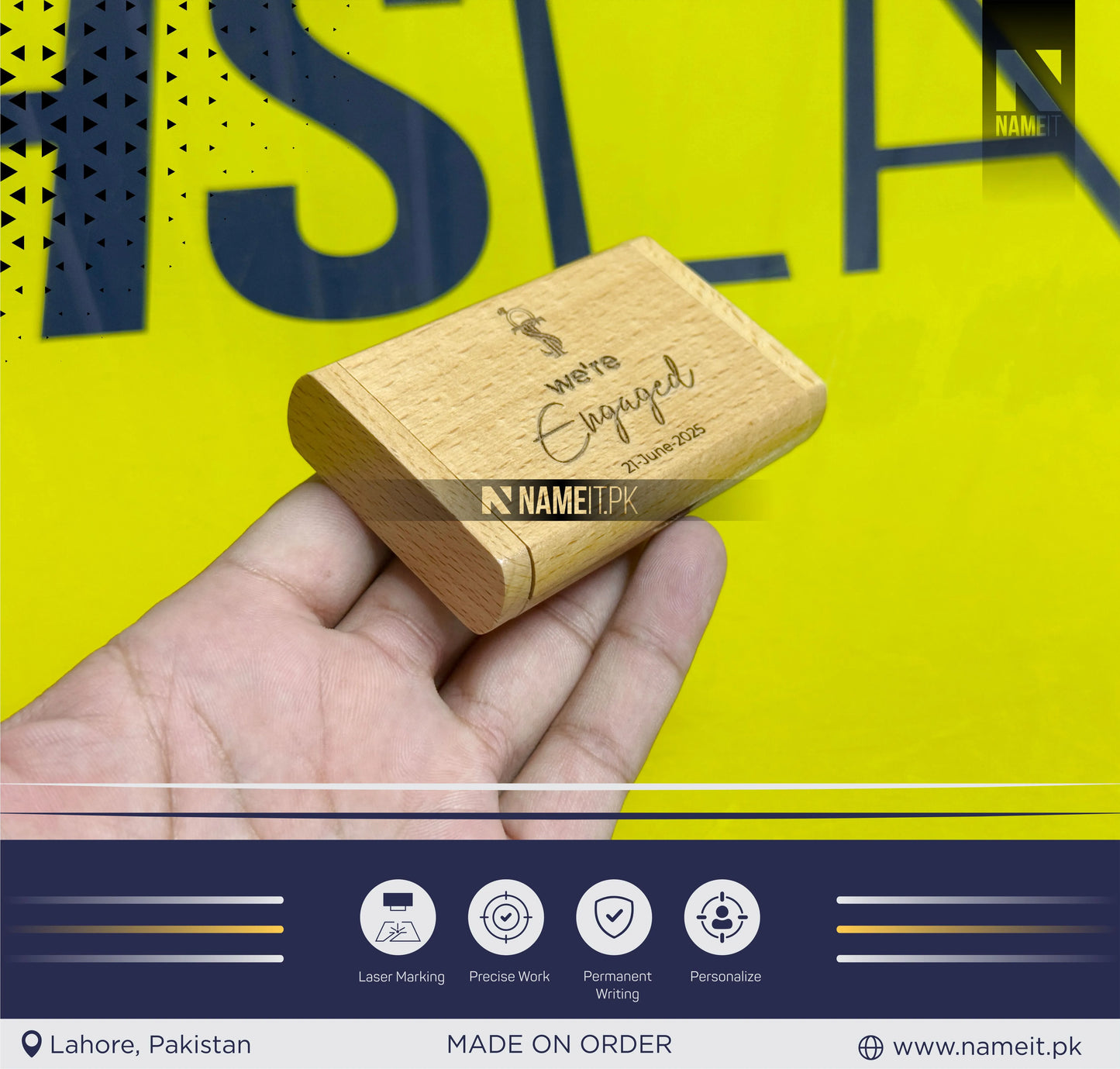 USB Flash Drive, Personalized Engraved usb with box,32GB Memory Stick, Best Corporate Gifts, Unique Wedding Gifts for Him