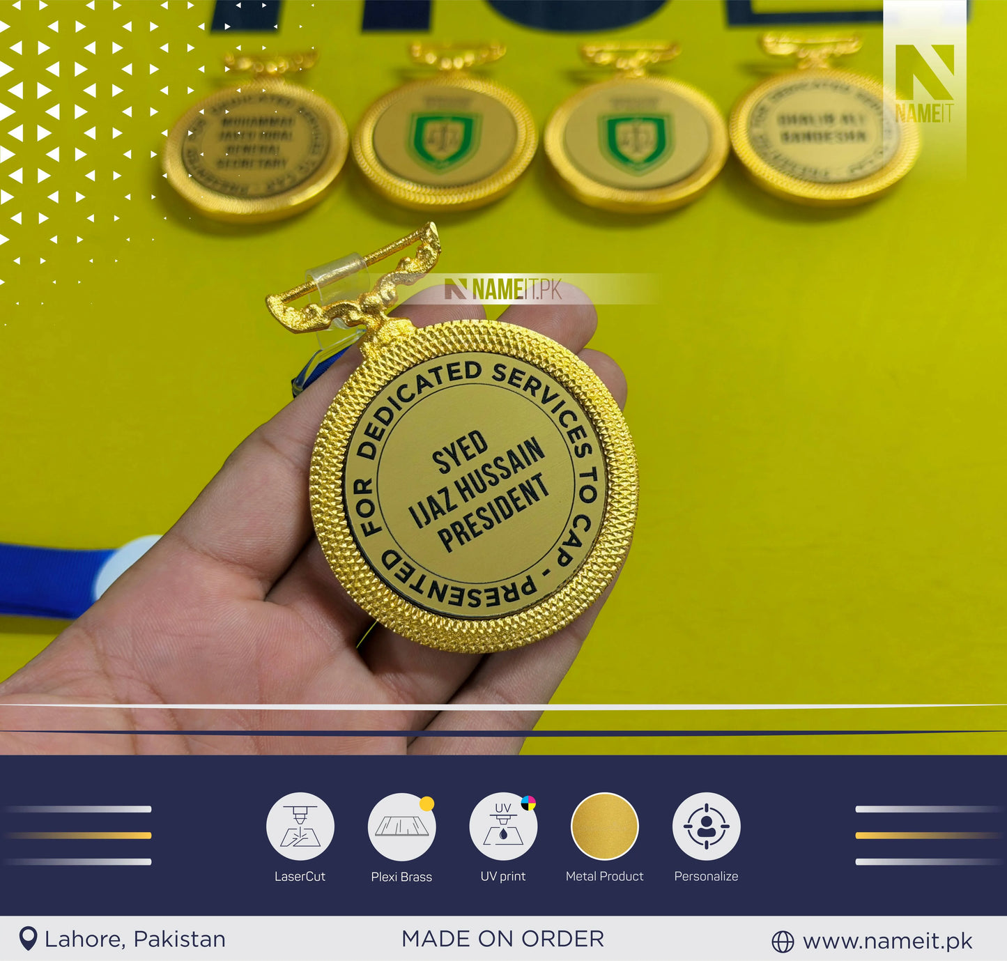 Medal, Custom Golden Medal Winning Medal, Award, Personalized, Sports games award, Running medal, Hunter medal, Achievement medal, Graduation medal
