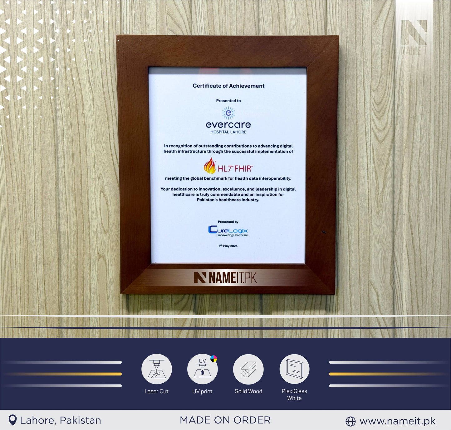 Certificate Frame Display Horizontal and Vertical for Wall,Document Frame,Diploma Frame, Photo Frame