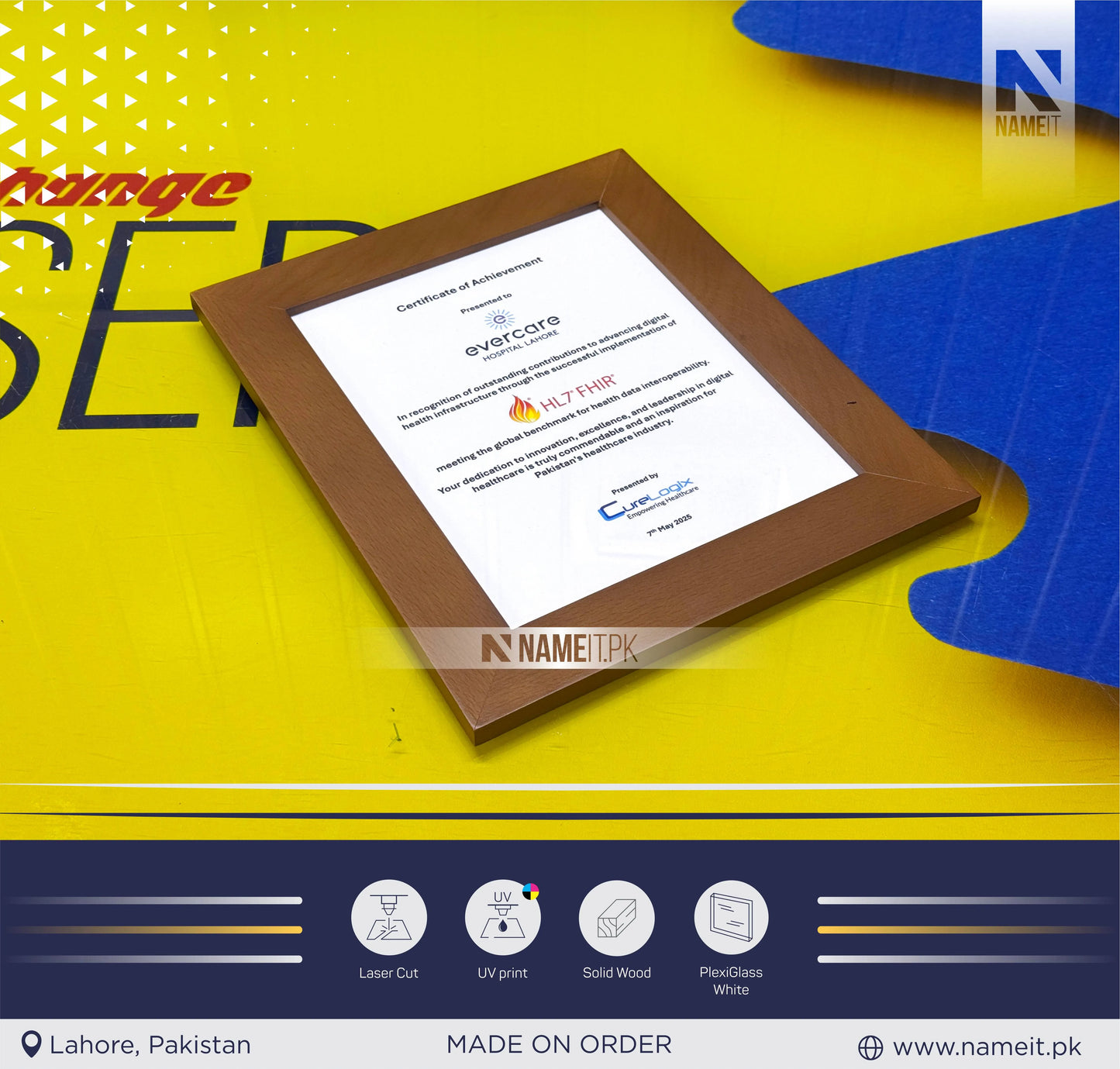 Certificate Frame Display Horizontal and Vertical for Wall,Document Frame,Diploma Frame, Photo Frame