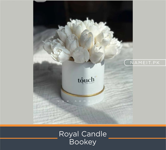 Candle Bouquet – Scented Decorative Candles, Decorative Candels Gift for Weddings, Valentine’s Day & Home Décor