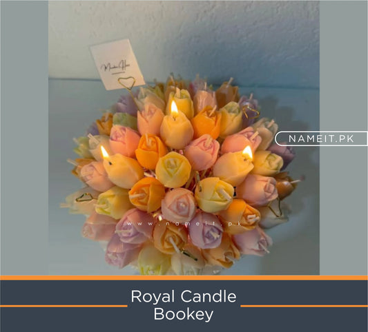 Candle Multicolor Bouquet – Multicolor Scented Decorative Candles, Decorative Candels Gift for Weddings, Valentine’s Day & Home Décor