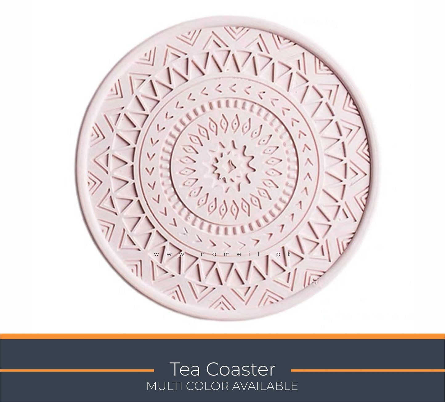 TeaCoaster, Luxury Candle & Jewelry Display Tray – Elegant Home Décor Organizer for Vanity, Desk