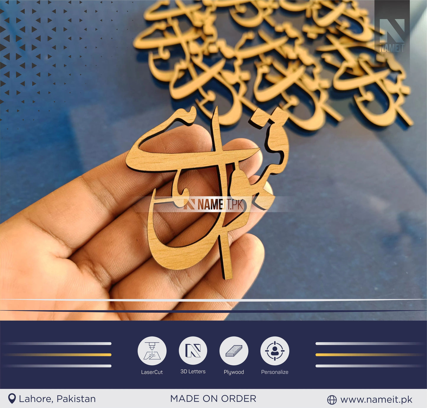 Customize Cake Topper NAMEIT PAKISTAN