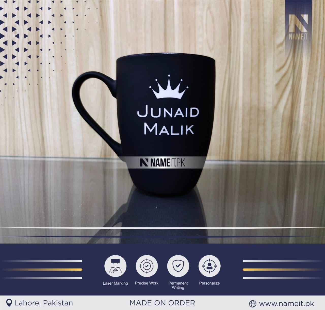 Mug, Custom Mug, Velvet Mug, Name & Quote, Coffee Mug Personalized Gift, Personalized Company Mug Engraved Mug, Employee Appreciation Gift NAMEIT PAKISTAN