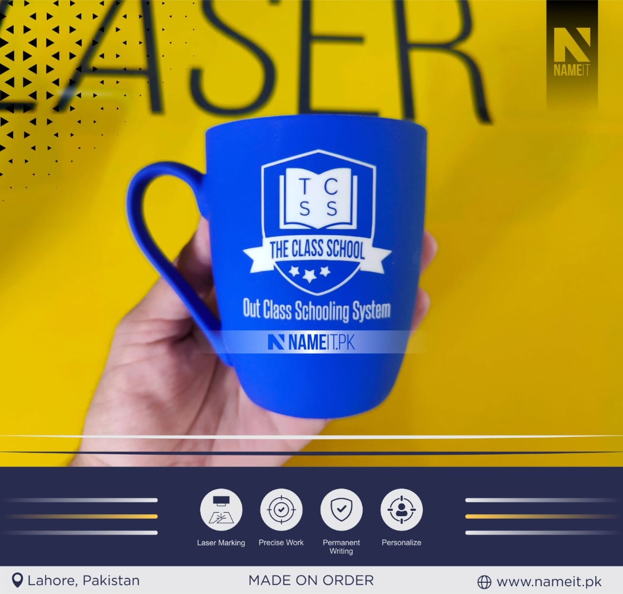 Mug, Custom Mug, Velvet Mug, Name & Quote, Coffee Mug Personalized Gift, Personalized Company Mug Engraved Mug, Employee Appreciation Gift NAMEIT PAKISTAN