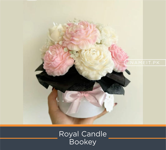 Candle Multicolor Bouquet – Scented Decorative Candles, Decorative Candels Gift for Weddings, Valentine’s Day & Home Décor
