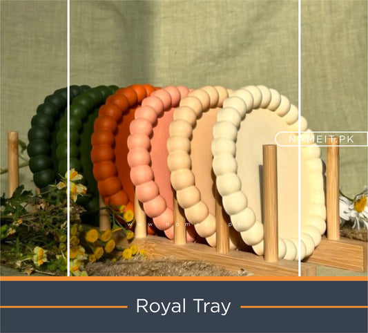 Tray, Luxury Candle & Jewelry Display Tray – Elegant Home Décor Organizer