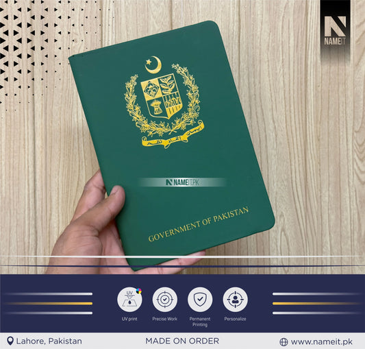 Diary, Custom Diary Printed, Customize Diary For Government of Pakistan | Congratulations Gift - Government Officer Gift - Officer Gift - New Job Gift