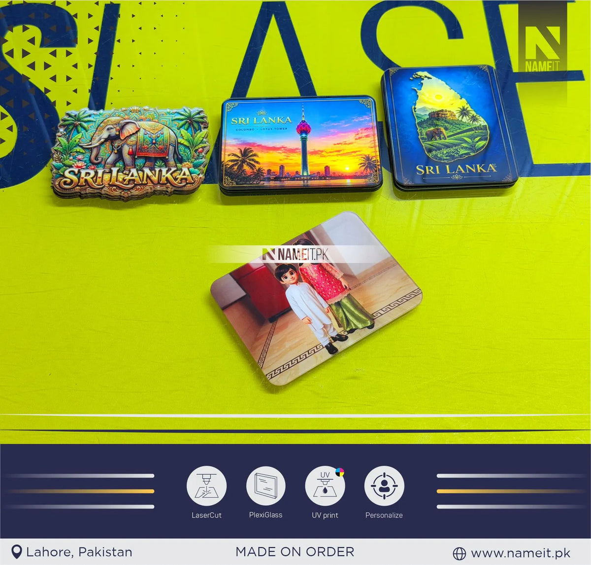 Fridge Magnet, Add Your Photo Fridge Magnets Home Decoration Photo Refrigerator Magnets Office and Kitchen Locker Magnets