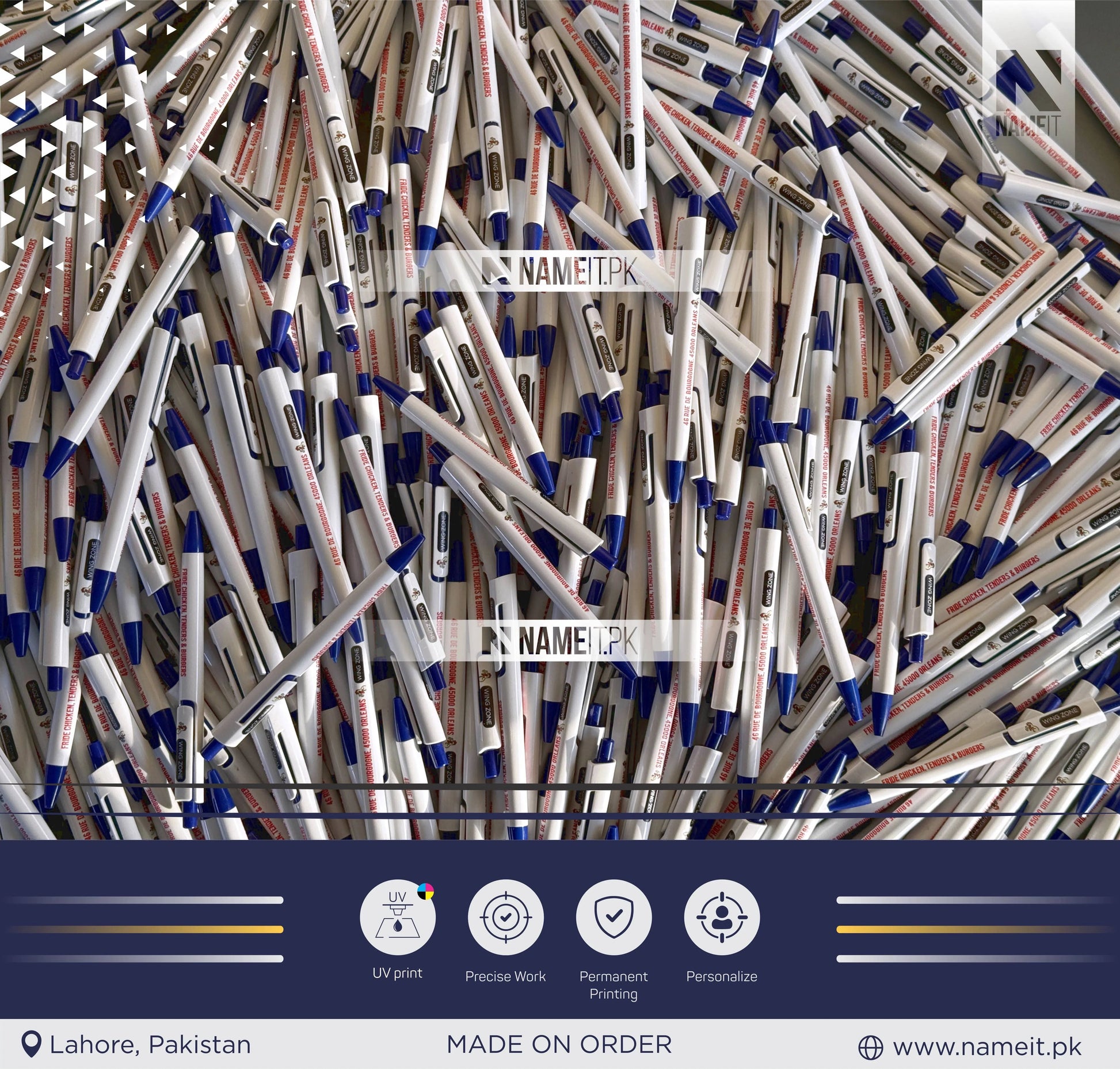 Digital Printed Ballpen | Advertising Pens, Great Promotional Tool NAMEIT PAKISTAN