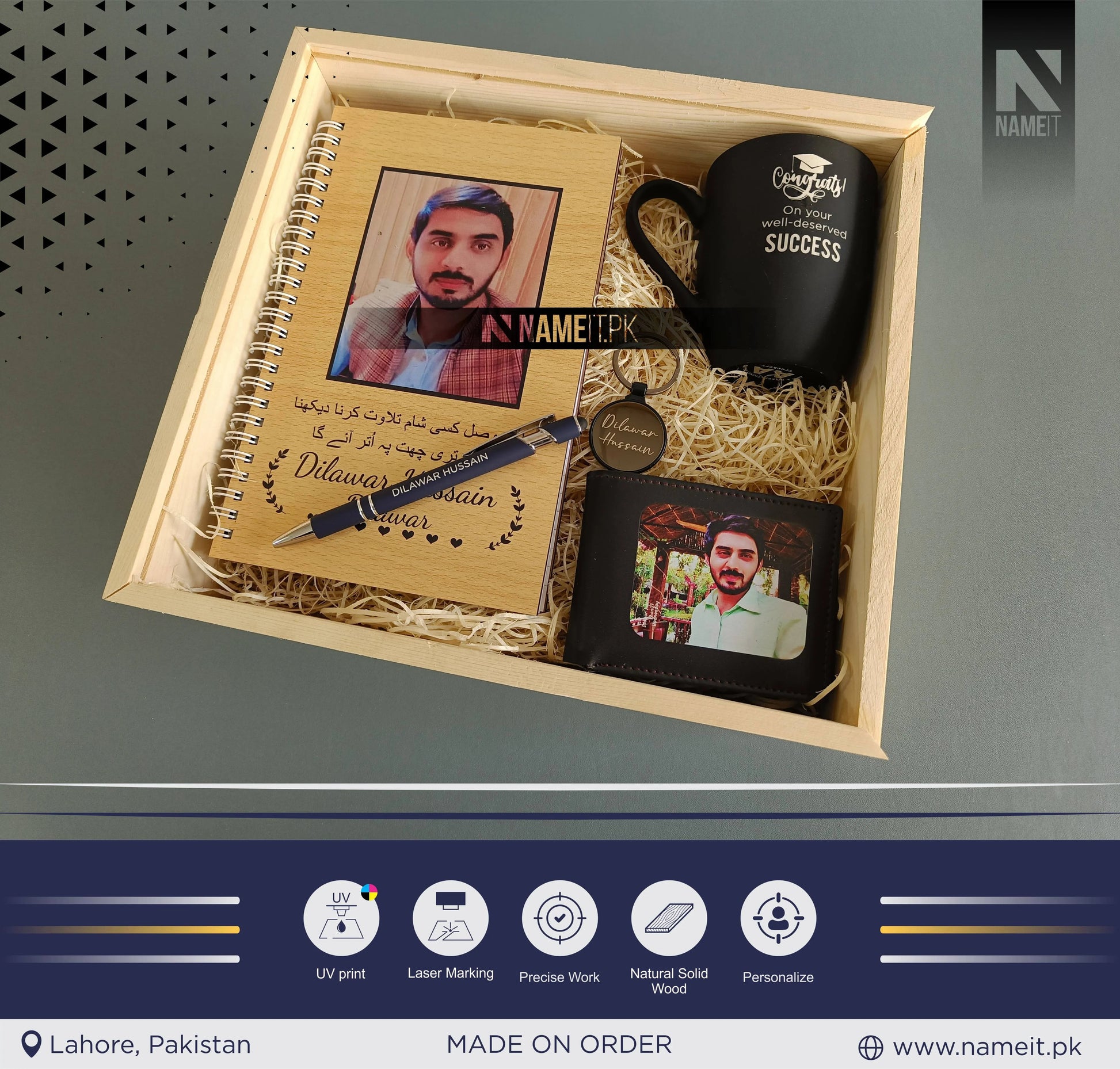 Corporate Gifts For Clients, Gift Box With Company Logo, Personalised Gift Box, Business Gift Box, Custom Gift Box, Present For Boss NAMEIT PAKISTAN