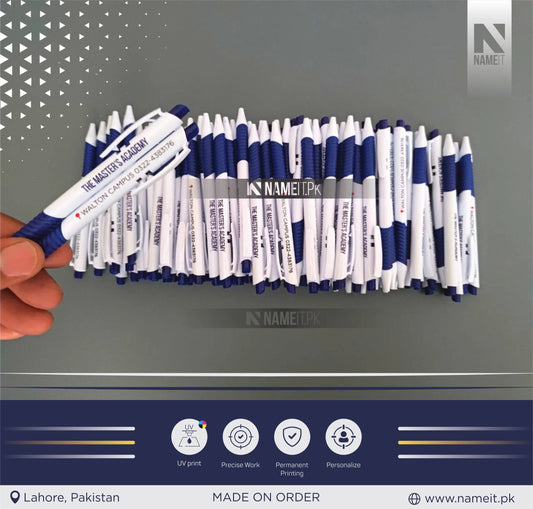 Digital Printed Ballpen with Soft Rubber Grip | Advertising Pens, Great Promotional Tool NAMEIT PAKISTAN