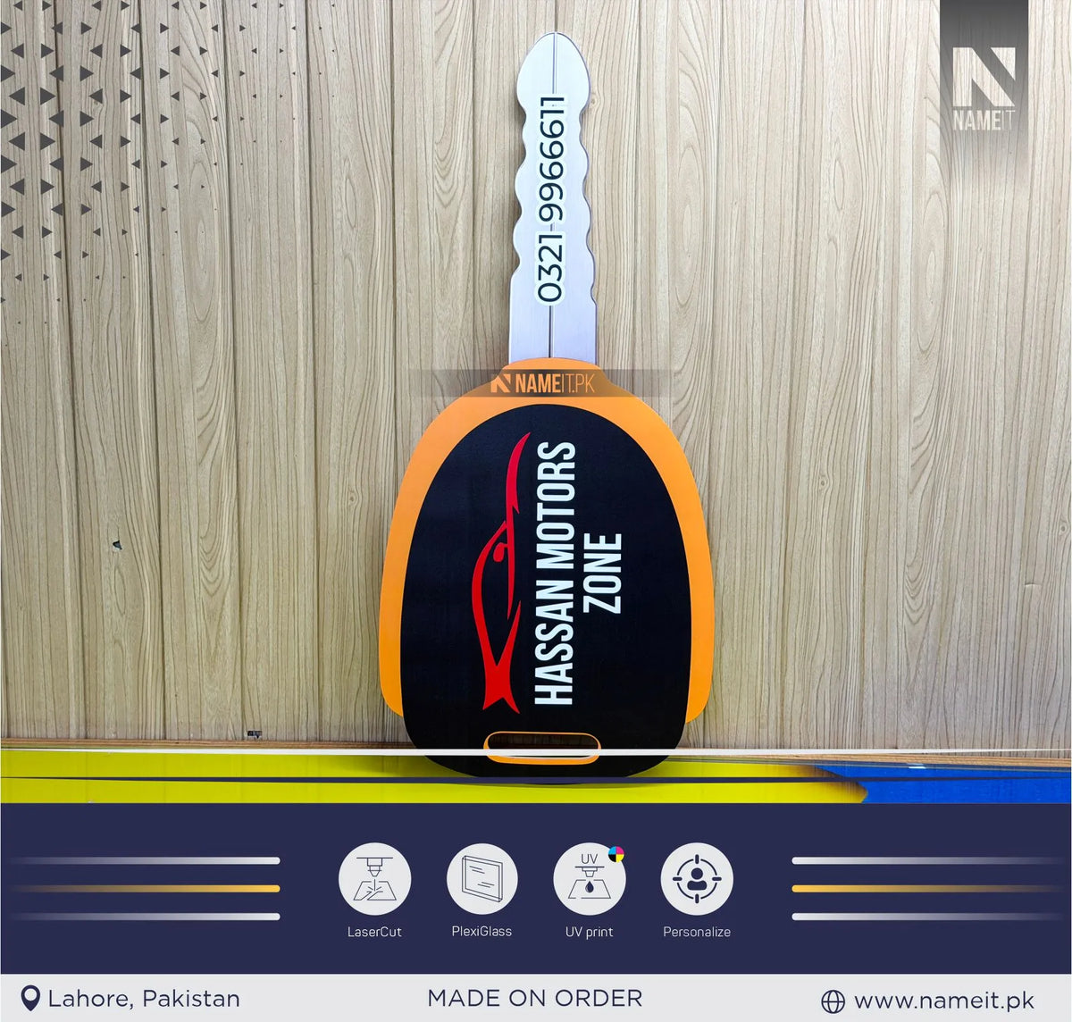 KEY, Gift, Award,Custom Giant Auto Key Award – Car Dealership Photo Prop for Sales & Social Media Marketing | Car Handover Display Key