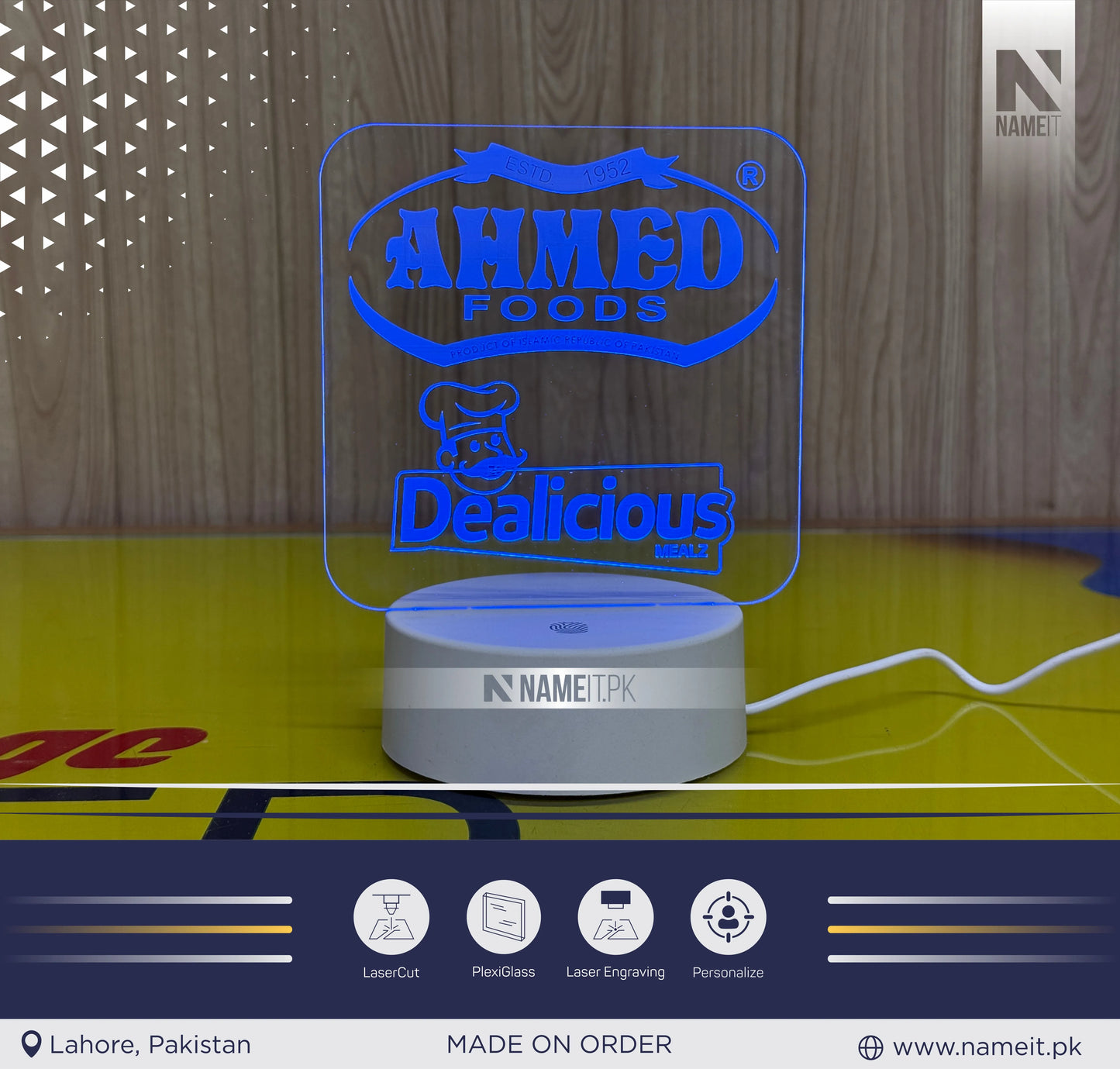 Gift For Small Business Owner, Business Sign, Resturent Display Lamp, Gift For New Business Owner,  Gift for Cook, Baker, or Culinary Student | Kitchen Decor