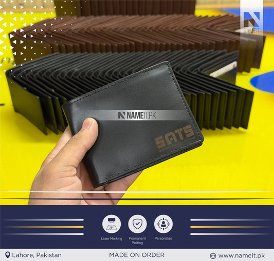 Wallet, Personalized Wallet,Mens Wallet,Engraved Wallet,Groomsmen Wallet,Leather Wallet,Custom Wallet,Boyfriend Gift for Men,Gift for Him (FREE GIFT BOX)