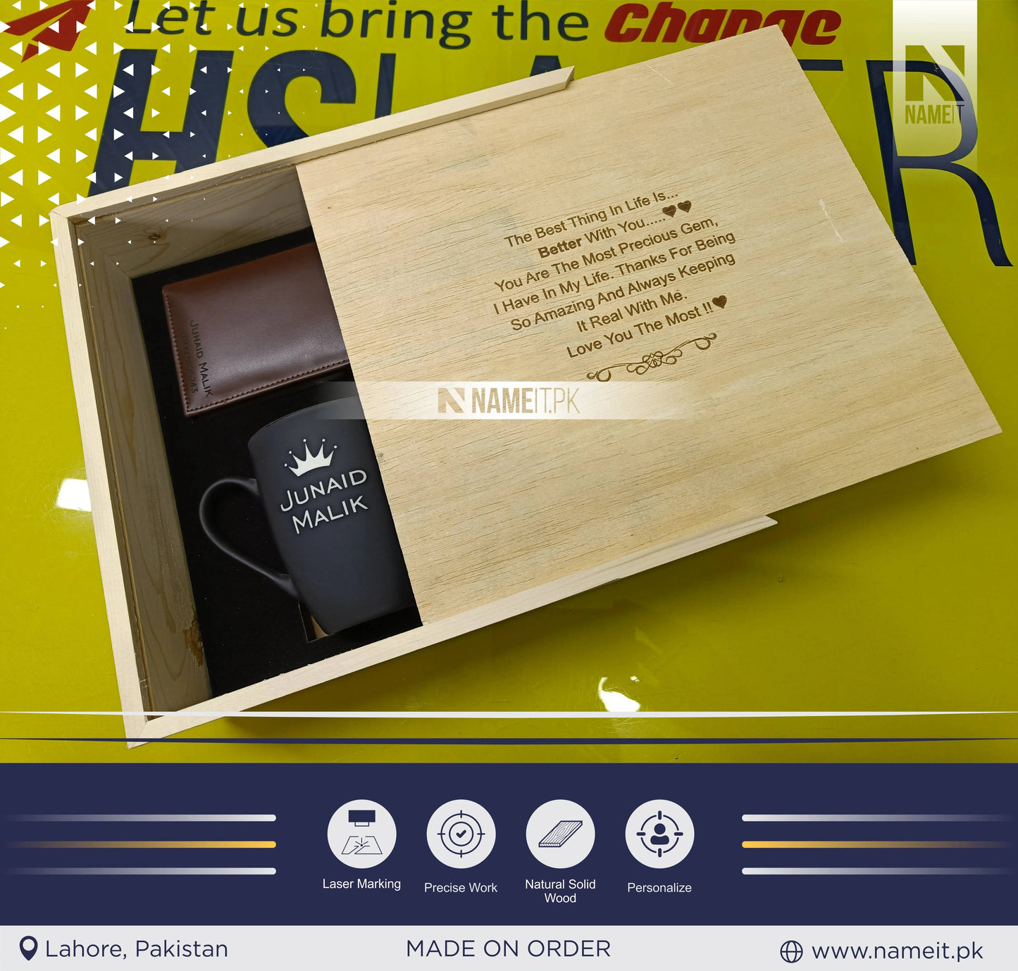 Corporate Gifts For Clients, Gift Box With Company Logo, Personalised Gift Box, Business Gift Box, Custom Gift Box, Present For Boss NAMEIT PAKISTAN
