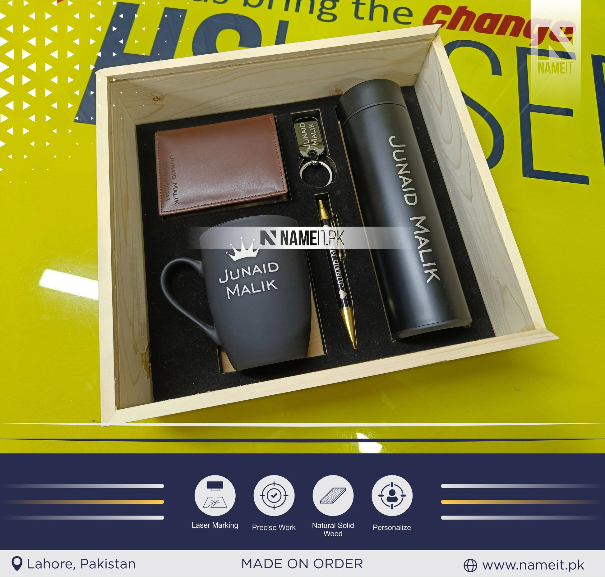 Corporate Gifts For Clients, Gift Box With Company Logo, Personalised Gift Box, Business Gift Box, Custom Gift Box, Present For Boss NAMEIT PAKISTAN