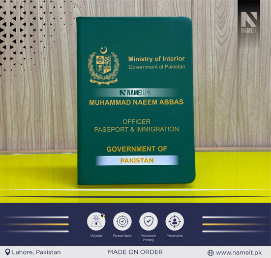 Diary, Custom Diary Printed, Customize Diary For Government Officers - Congratulations Gift - Ministry of Interior Gift - Officer Gift - New Job Gift