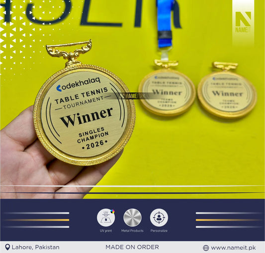 Medal, Custom Golden Medal Winning Medal, Award, Personalized, Sports games award, Running medal, Hunter medal, Achievement medal, Graduation medal