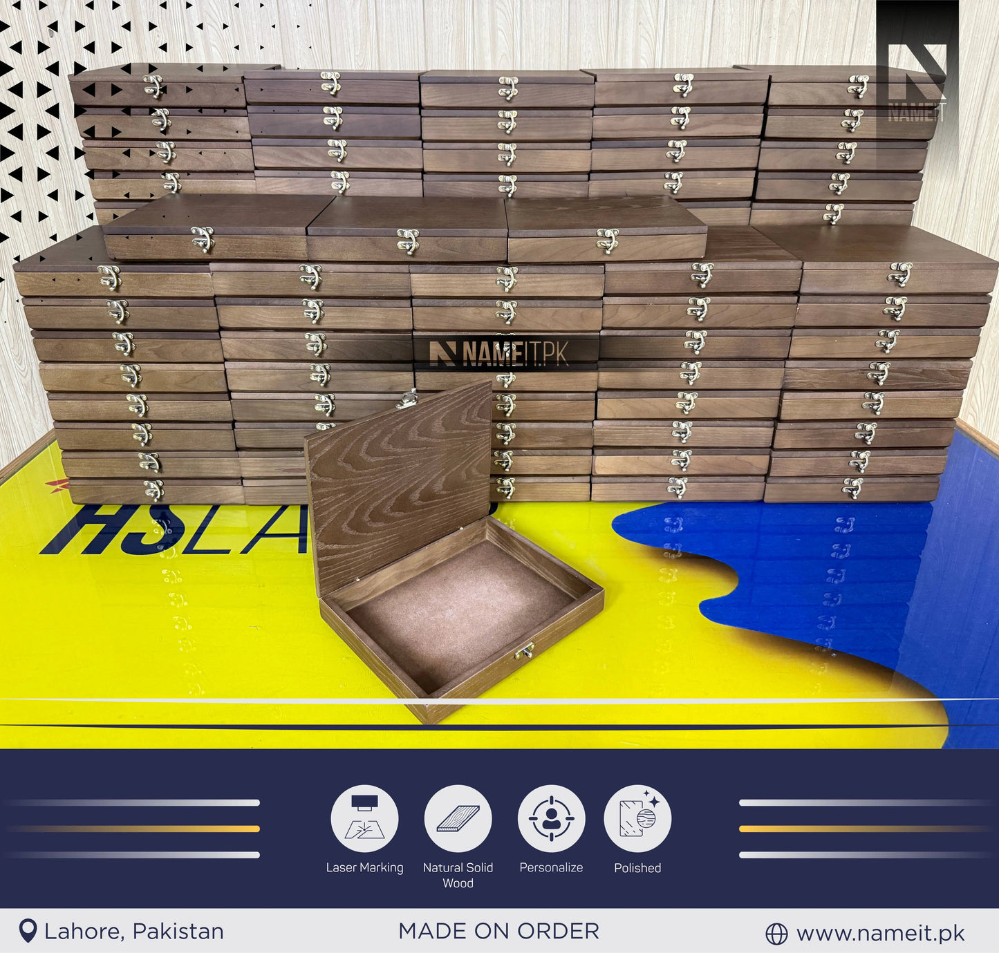 Personalized wooden box with engraved name, Custom keepsake box, Wooden Love Box Valentines Wedding, Engagement, Couple Gift for Him Her Boyfriend Girlfriend gift box,