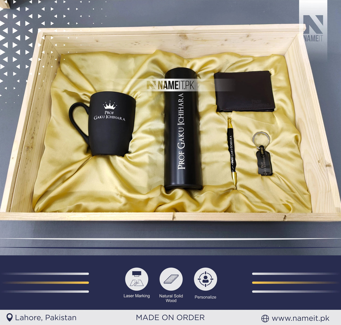 Corporate Gifts For Clients, Gift Box With Company Logo, Personalised Gift Box, Business Gift Box, Custom Gift Box, Present For Boss NAMEIT PAKISTAN