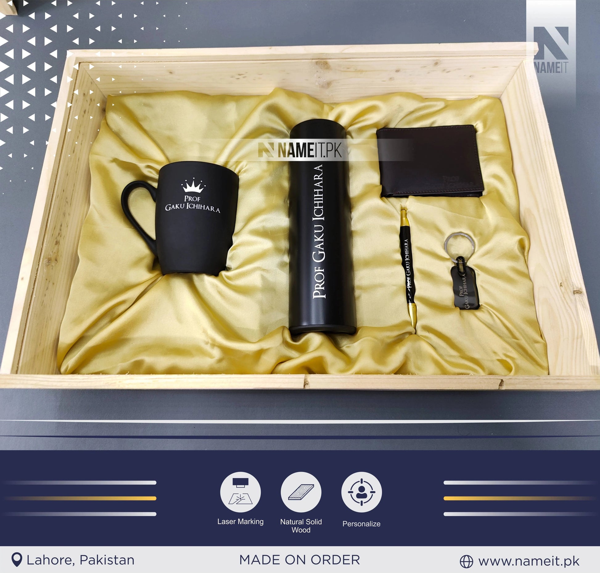 Corporate Gifts For Clients, Gift Box With Company Logo, Personalised Gift Box, Business Gift Box, Custom Gift Box, Present For Boss NAMEIT PAKISTAN