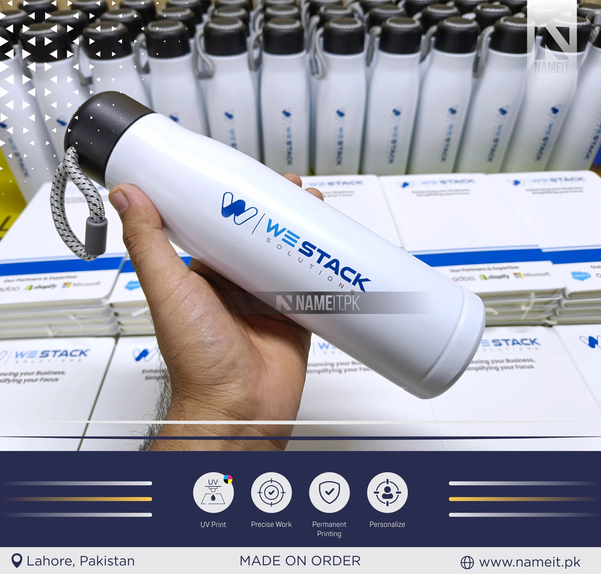 The Best sport vacuum cup 550ML Stainless Steel Vacuum Insulated Water Bottle, Hydro Insulated Thermal Flask, Thermos Coffee Travel Mug, Double Walled Metal Tumbler, Keeps Cold And Hot NAMEIT PAKISTAN