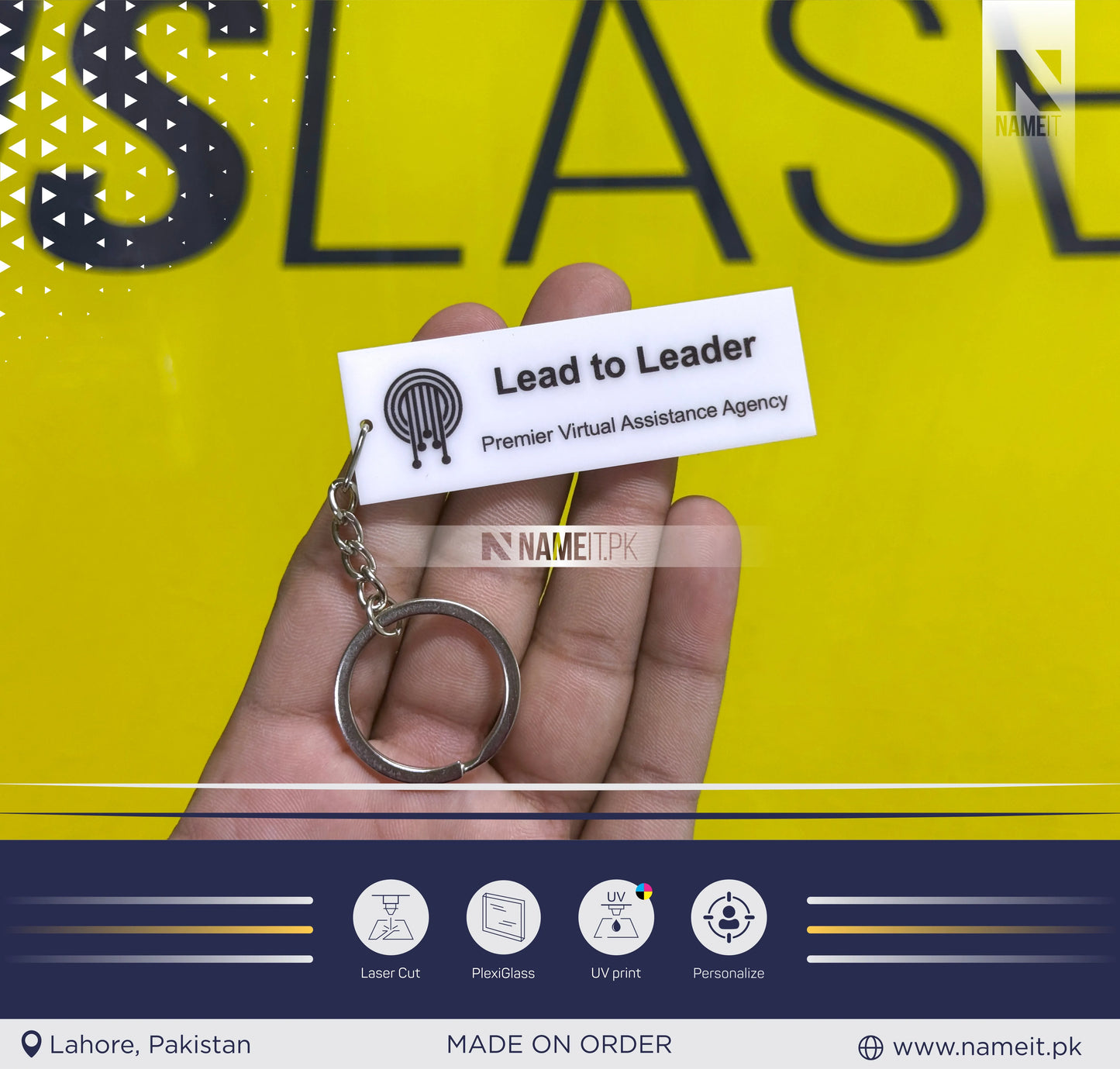 Custom Logo Keychain, Corporate Gifts, Acrylic Keychain with Logo, Acrylic Keyring Company Brand, Business Brand Logo, Bulk Corporate Gifts