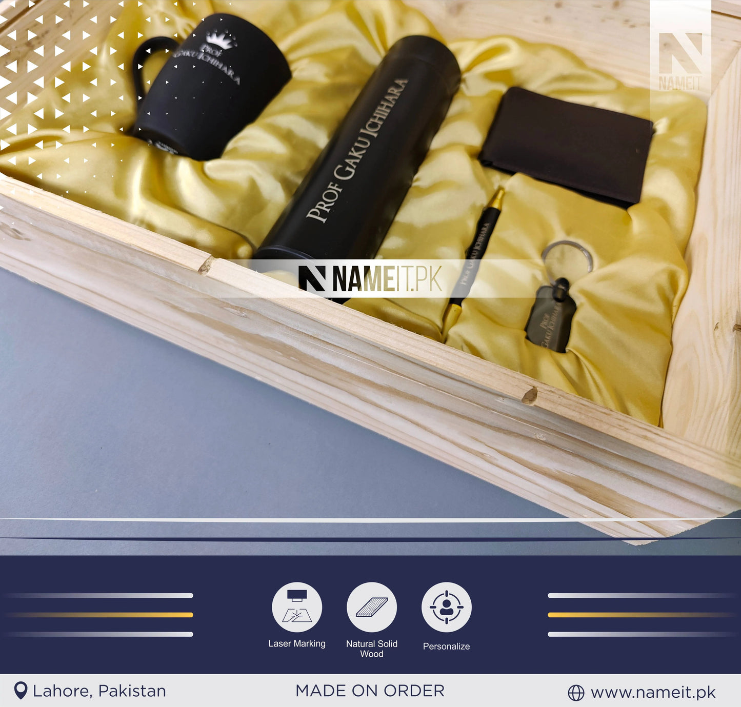 Corporate Gifts For Clients, Gift Box With Company Logo, Personalised Gift Box, Business Gift Box, Custom Gift Box, Present For Boss NAMEIT PAKISTAN