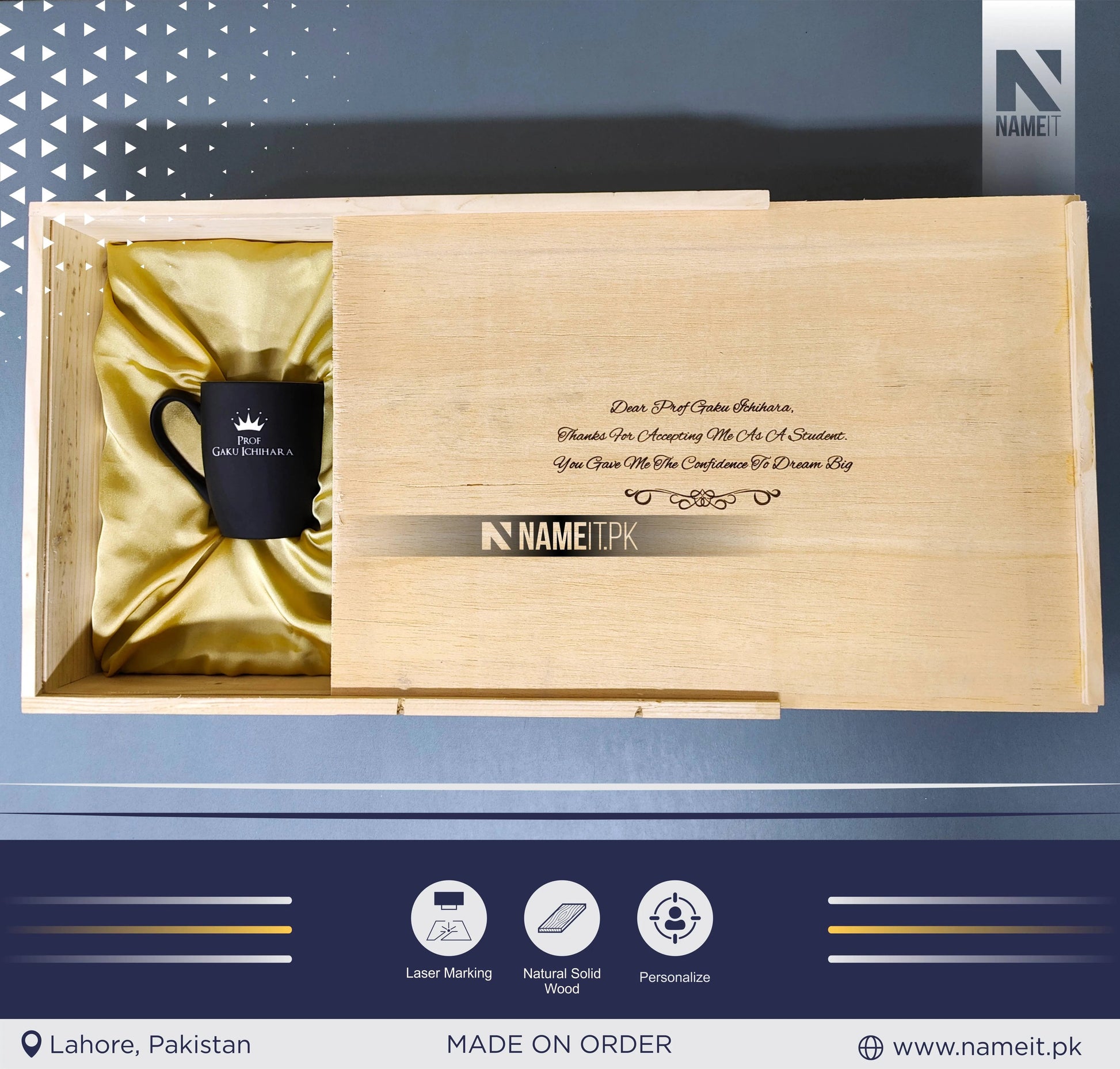 Corporate Gifts For Clients, Gift Box With Company Logo, Personalised Gift Box, Business Gift Box, Custom Gift Box, Present For Boss NAMEIT PAKISTAN