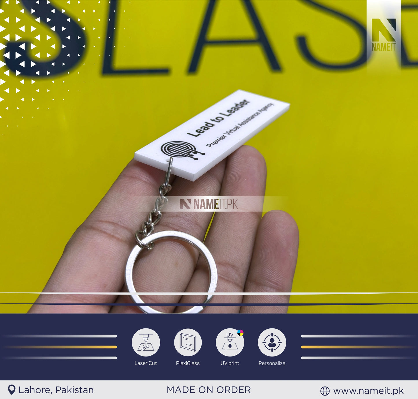 Custom Logo Keychain, Corporate Gifts, Acrylic Keychain with Logo, Acrylic Keyring Company Brand, Business Brand Logo, Bulk Corporate Gifts