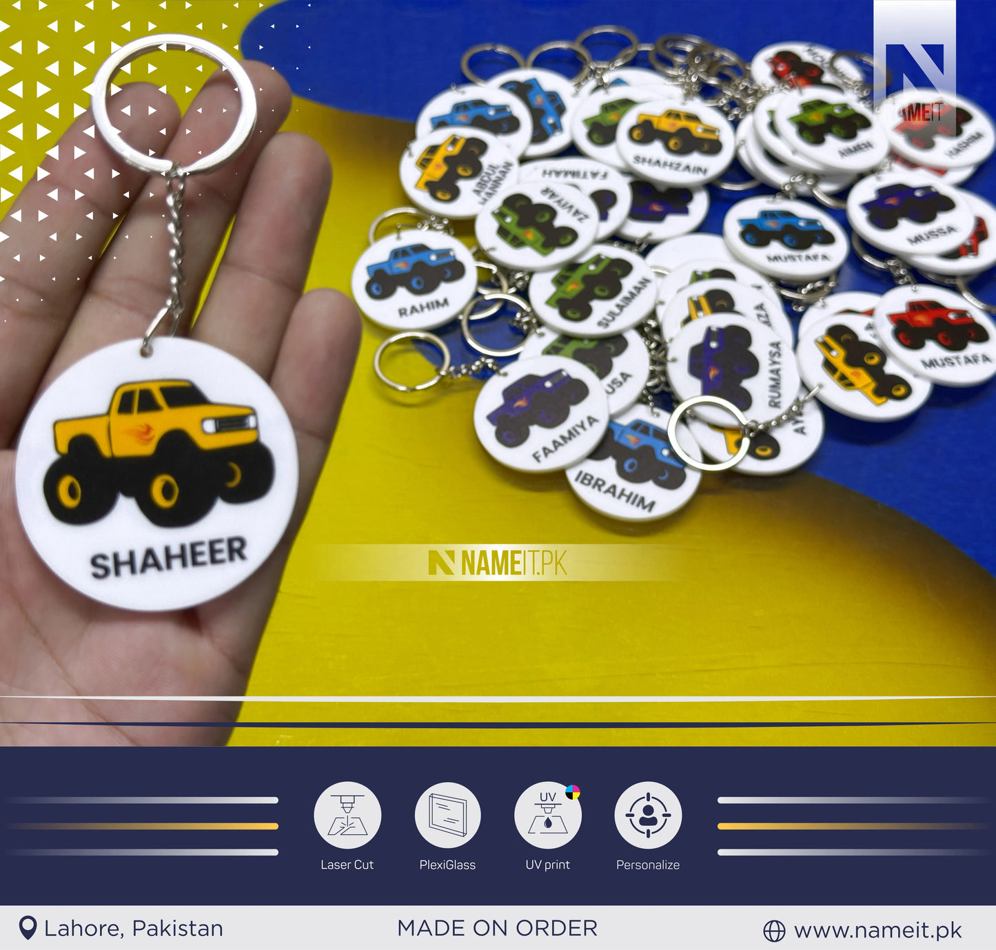 Keyring, Custom Car Keychain from photo, License Plate Custom Keychain, Personalized Acrylic Auto Key Ring, Gift for Car Lover, Custom Car Gift