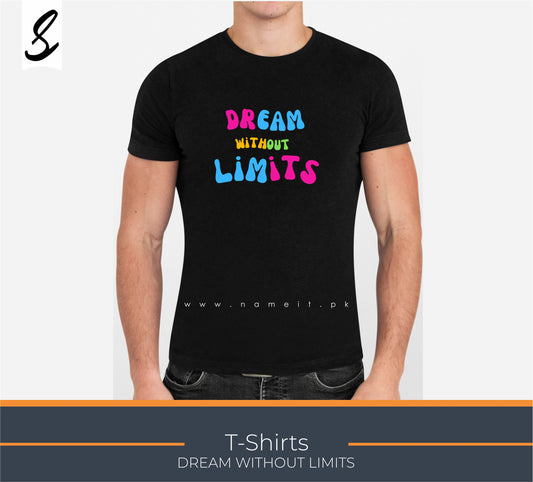 TShirt, Dream Without LImited, Elegant Custom Polo T-Shirts - Vibrant Color Logos for Corporate, Sports Teams, Golf Events, Personalized Logo for Stylish Casual Wear