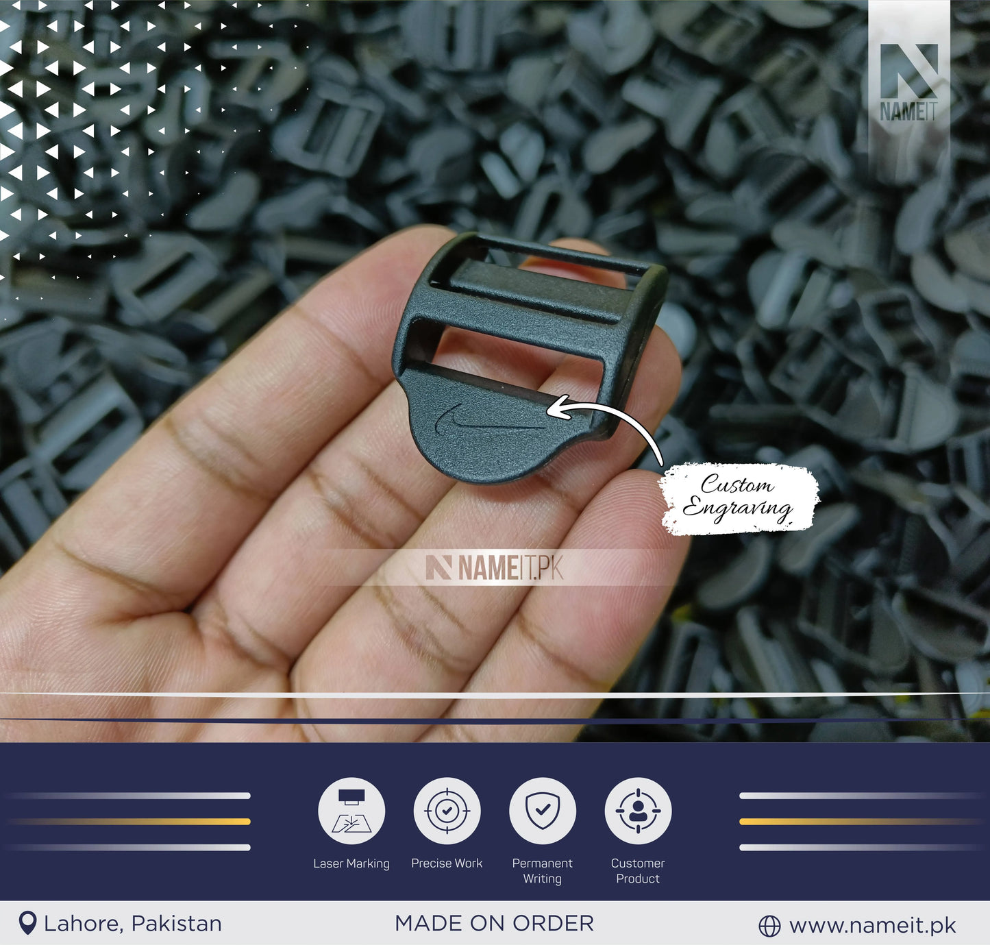 Buckles – Custom Your Buckles Set with Name, initial, or Company Logo | Perfect Gift for Any Brand Owner