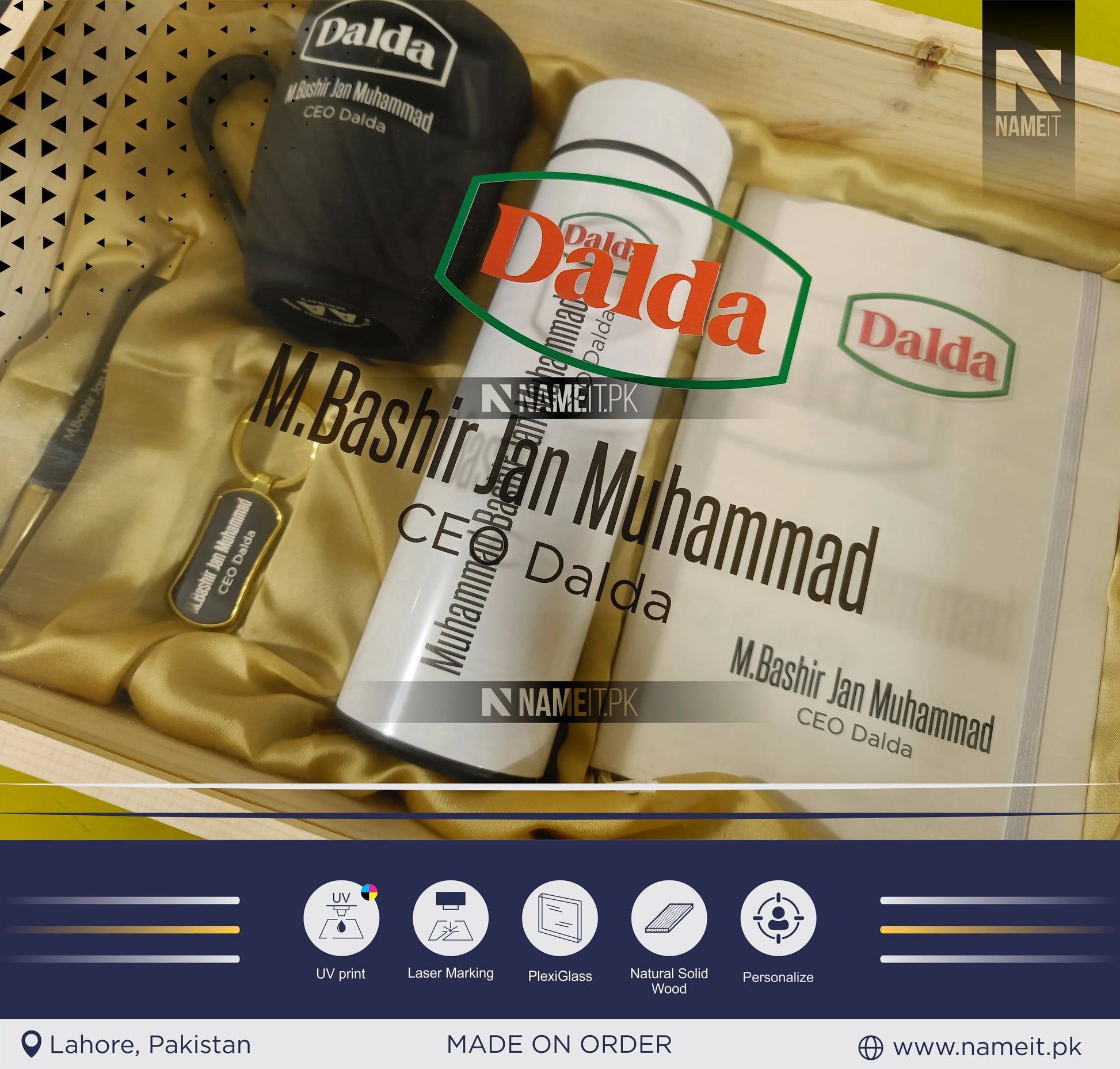 Corporate Gifts For Clients, Gift Box With Company Logo, Personalised Gift Box, Business Gift Box, Custom Gift Box, Present For Boss NAMEIT PAKISTAN