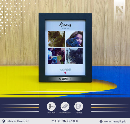 Personalized Premium pet frame memorial gift, Dog Memorial Photo Frame, Cat Memorial Photo Frame, Pet Memorial Gift