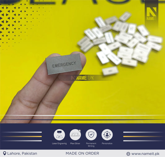 Custom Industrial Label Machine Tags - Custom designed machine tag - Asset tag-ID tag - Nameplate - Asset label - ID plate