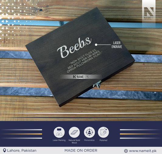 Gift Box, Personalized Keepsake Box | Valentine's Day Gift | Wedding Gift | Engagement Gift | Anniversary Gift | Memory Box | Gift for Couples | with Names