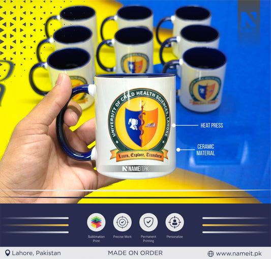 🏆 Premium Customized Ceramic Coffee Mug with Logo Printing ☕ | Corporate Gift | Sublimation Printed Mug 🎁