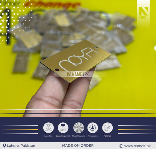 Custom Products Tags, Custom Laser Engraved Tag, Bag Metal Label, Custom Clothing Labels, Clothing Tags, Engraved Tag