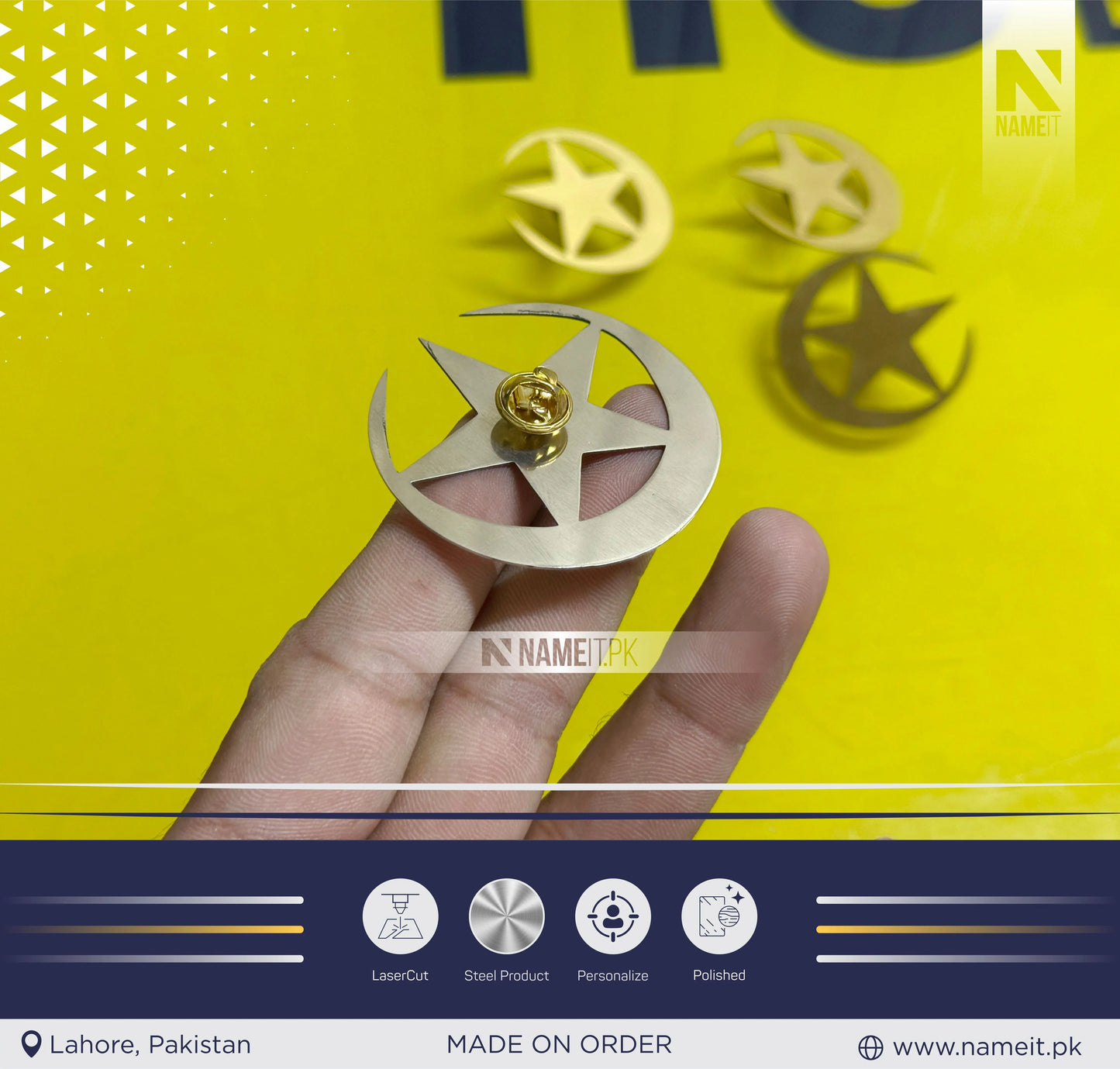 Custom Logo Brooch, Personalized Badge Pin, Custom Enamel Pins, Lapel Pins for Business, Gift for Him, Custom Company Logo, Christmas Gifts.