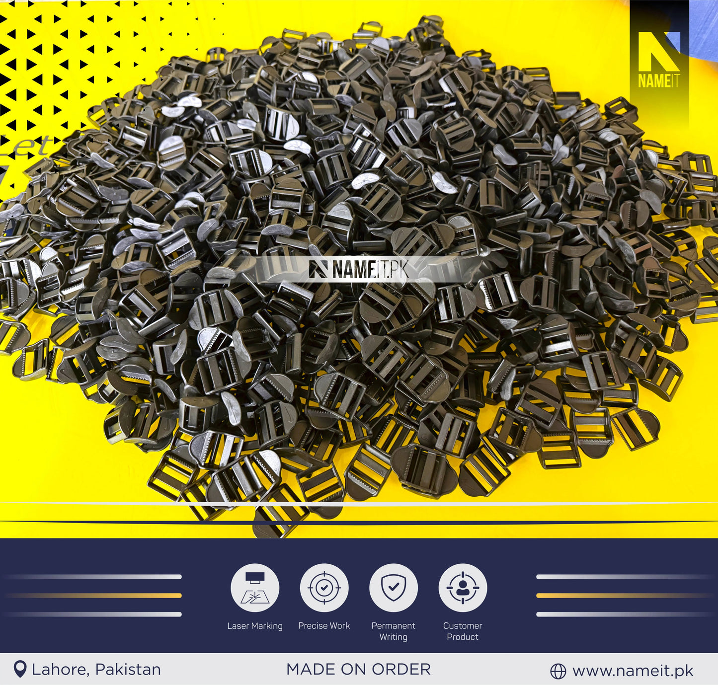 Buckles – Custom Your Buckles Set with Name, initial, or Company Logo | Perfect Gift for Any Brand Owner